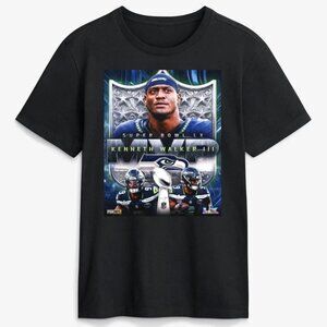 Kenneth Walker III Seattle Seahawks Super Bowl LX MVP 2026 T-Shirt  73